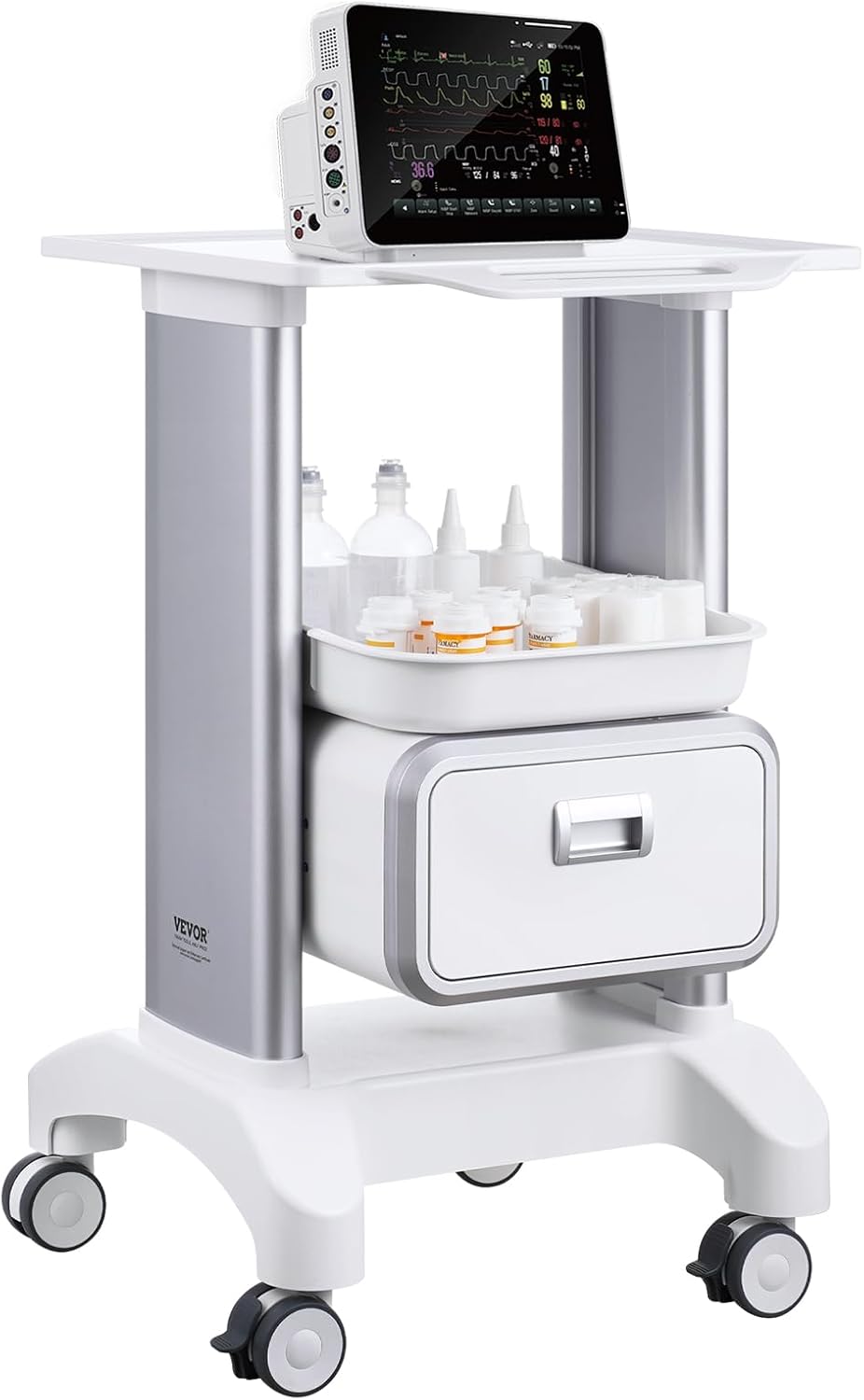 Medical Trolley Storage Cart w - Medical Lab Ultrasound recension och pris