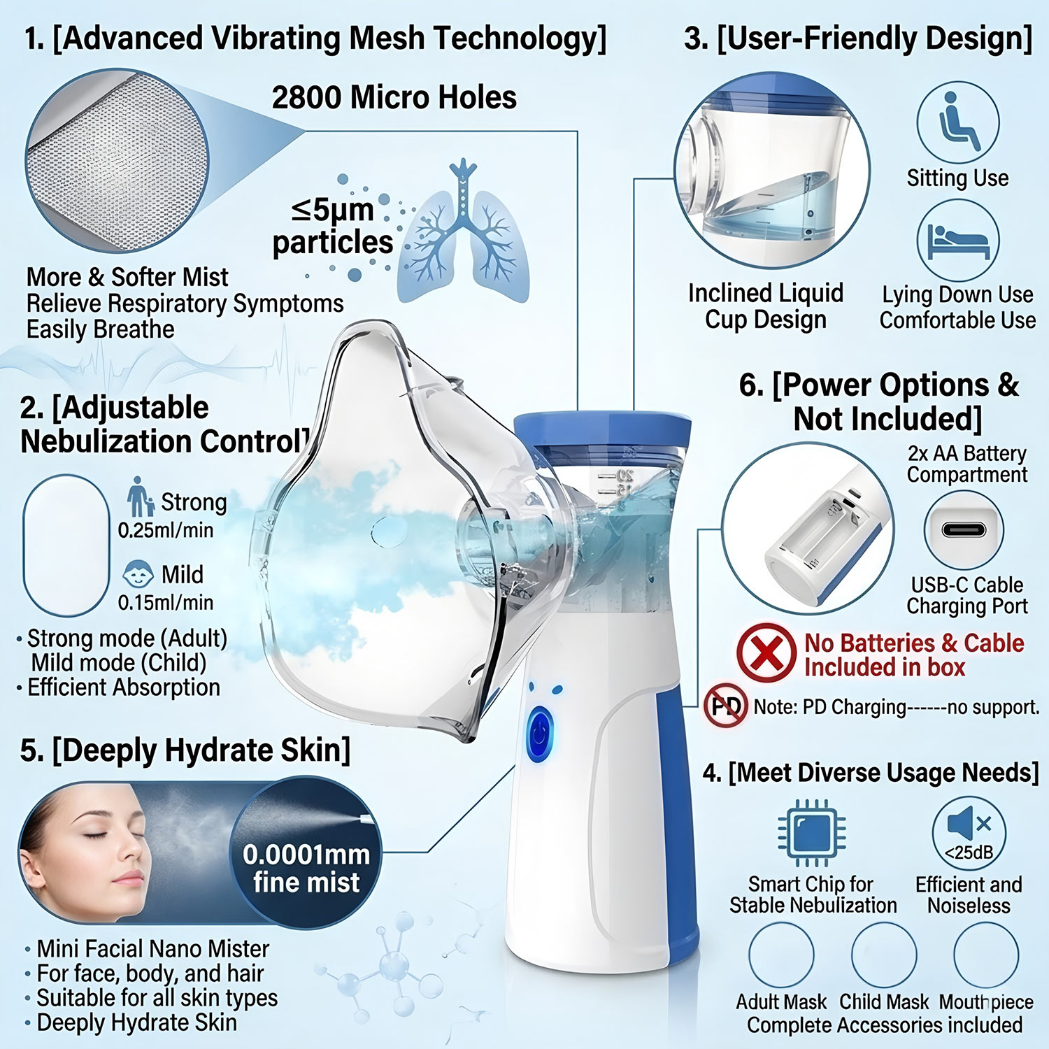 Digital Infrared LCD Forehead  - Nebulizer Machine recension och pris